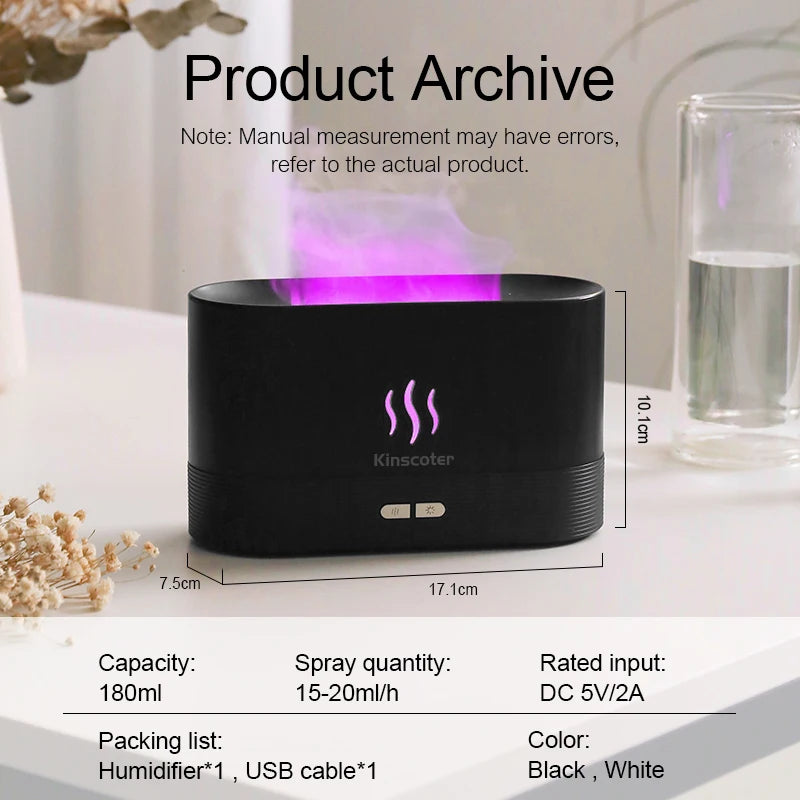 Horyzon - FlameAura Aroma Diffuser 