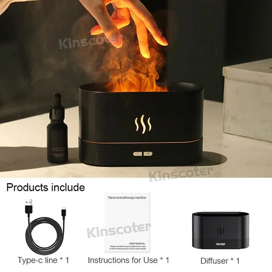 Horyzon - FlameAura Aroma Diffuser 